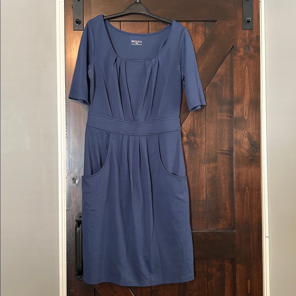 Merona Dark Blue Dress with Pockets
